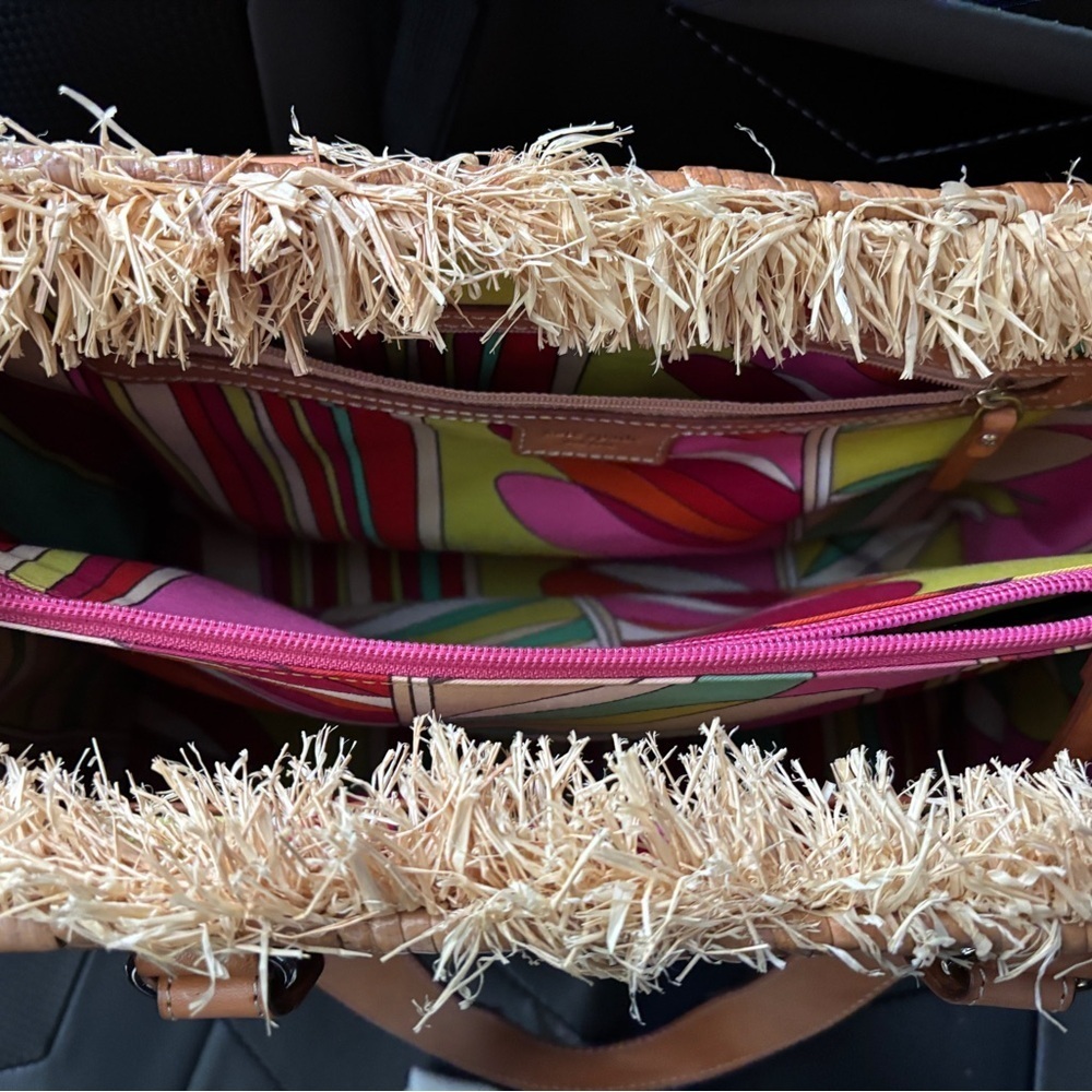 Kate Spade Wicker Tote Bag - Picture 8 of 10